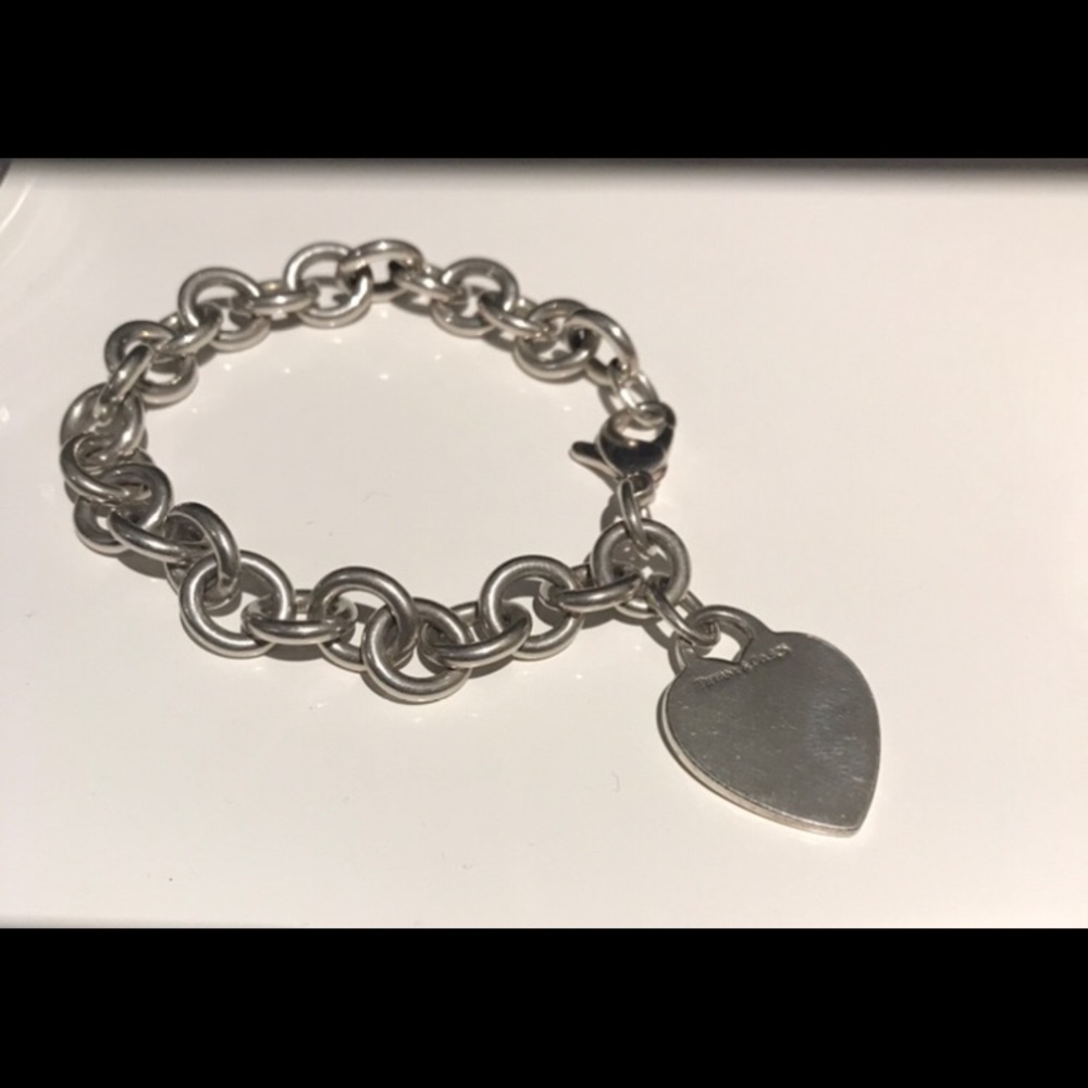 Tiffany Heart Charm Bracelet